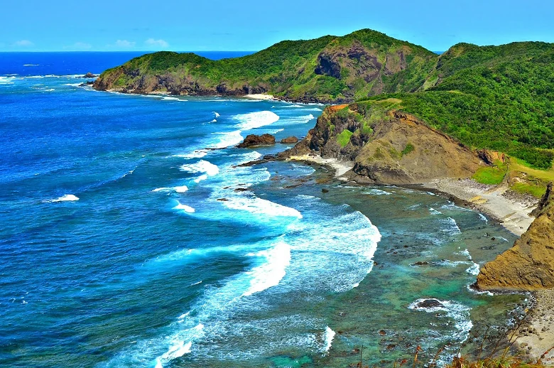 Paisaje costero de la isla Palaui