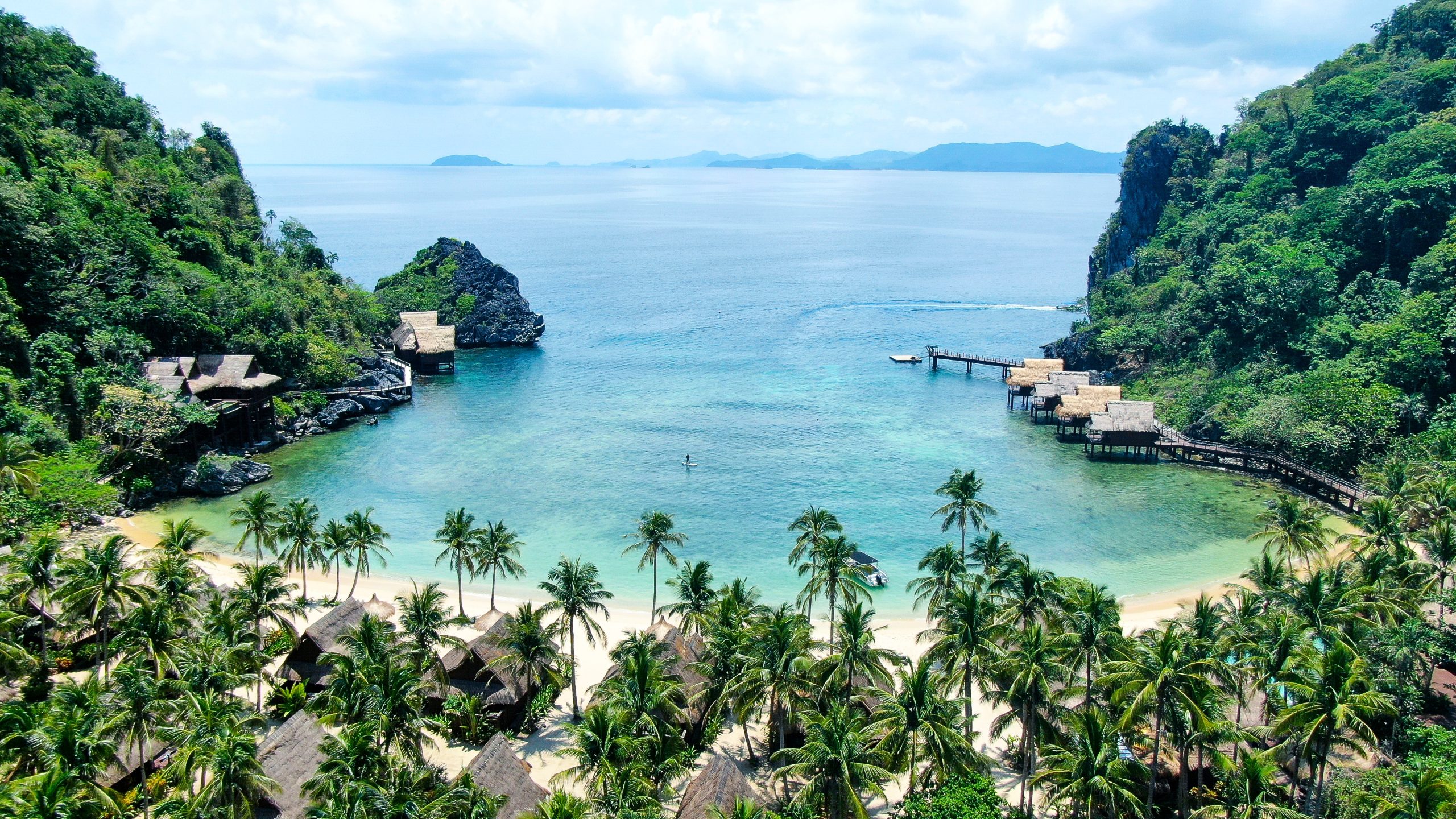 Vista aérea de Cauayan Island Resort